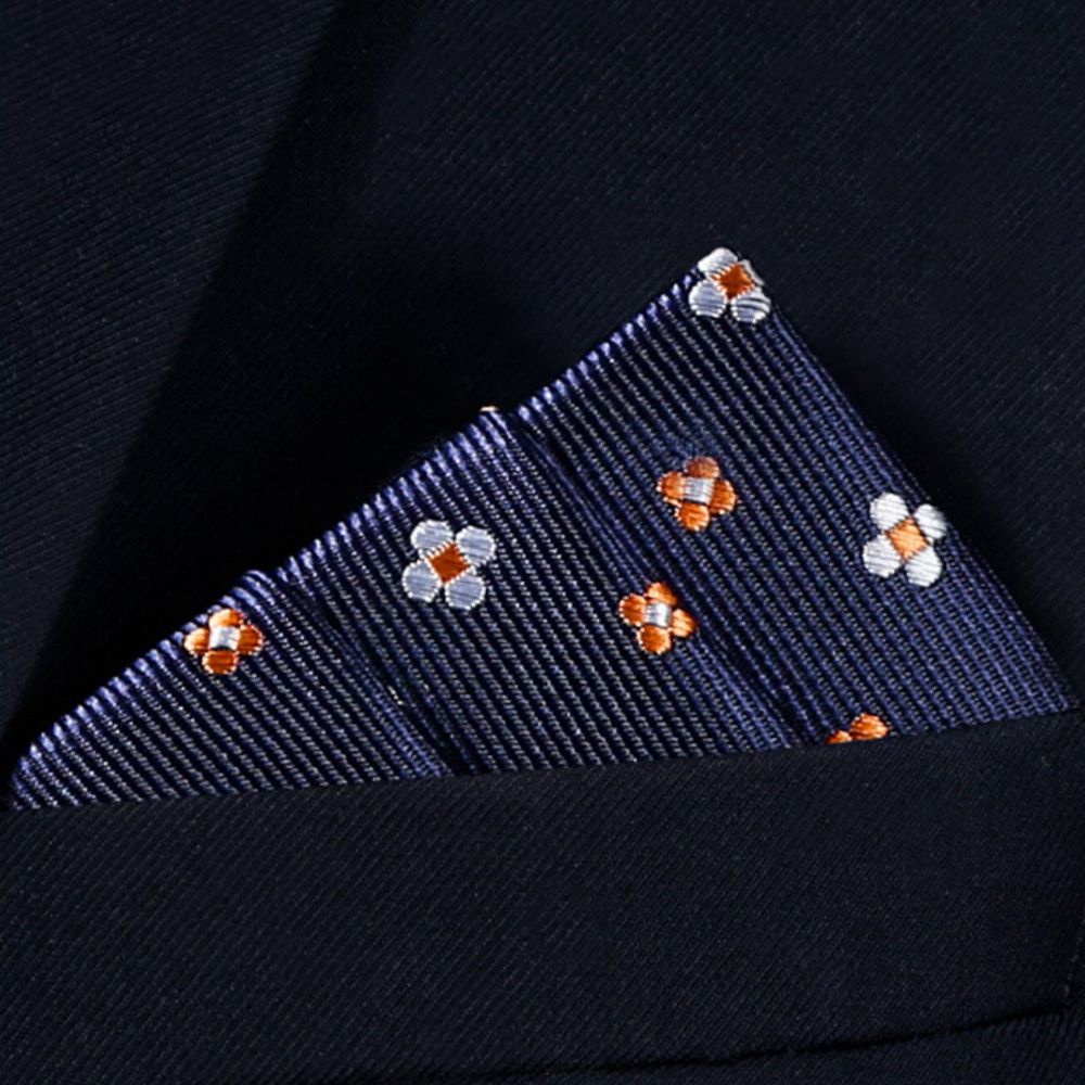 Khăn tay bỏ túi hình vuông bằng cotton nhiều họa tiết tự chọn phong cách Hàn Quốc thời trang cho nam