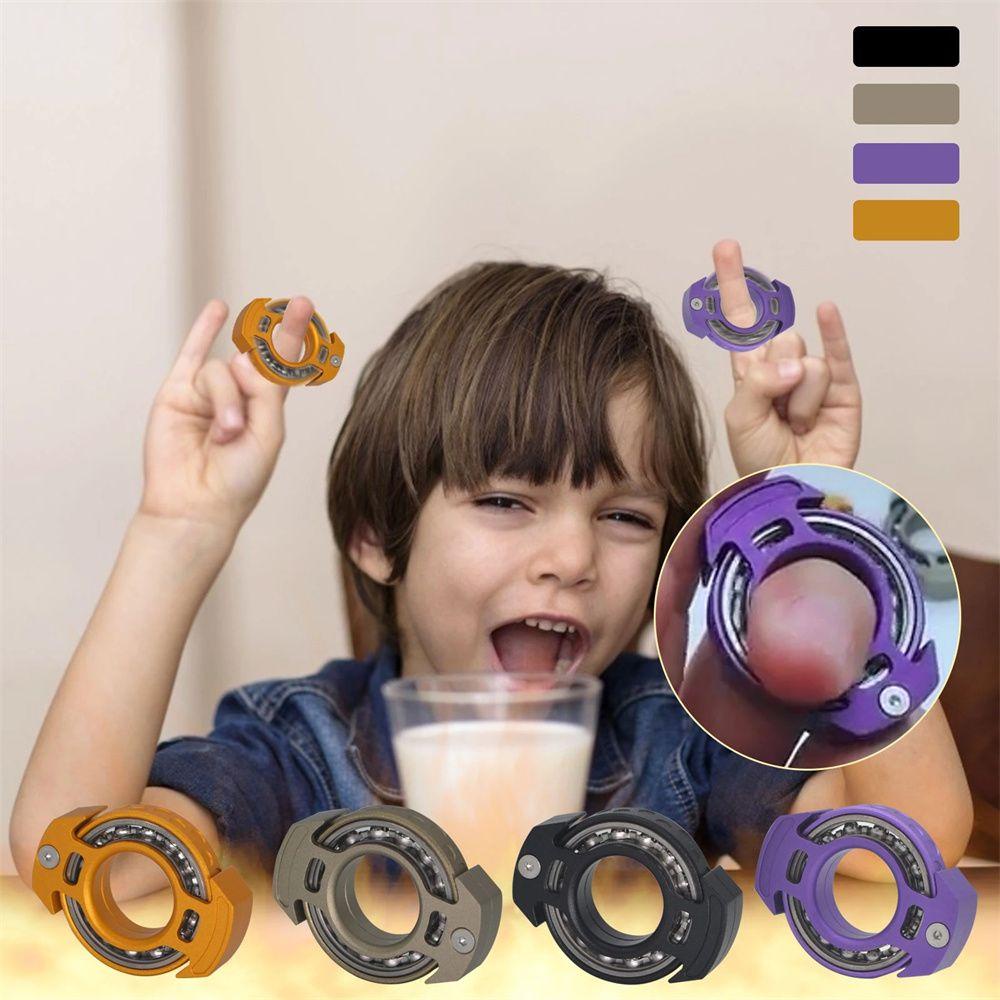 Con Quay Đồ Chơi Fidget Spinner MàU NgàO NgàO GiúP GiảM stress Cho Trẻ Em / NgườI LớN