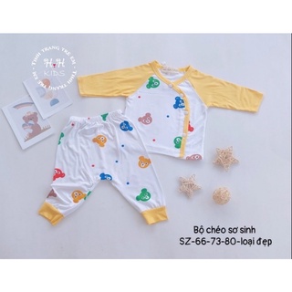 bộ thun lạnh sơ sinh cực đẹp