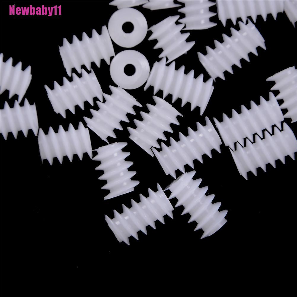 Set 11 / 10 Bánh Răng Nhựa 6x8mm 2mm Đồ Chơi DIY
