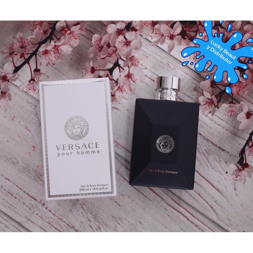 Gel Tắm Gội Hương Nước Hoa nam Versace Pour Homme 250ml