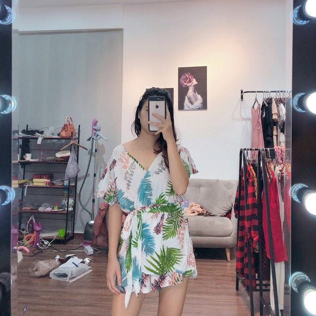 Combo Jum trắng  + váy sơ mi
