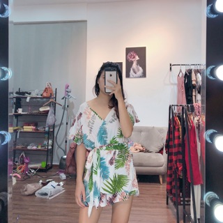 Combo Jum trắng + váy sơ mi