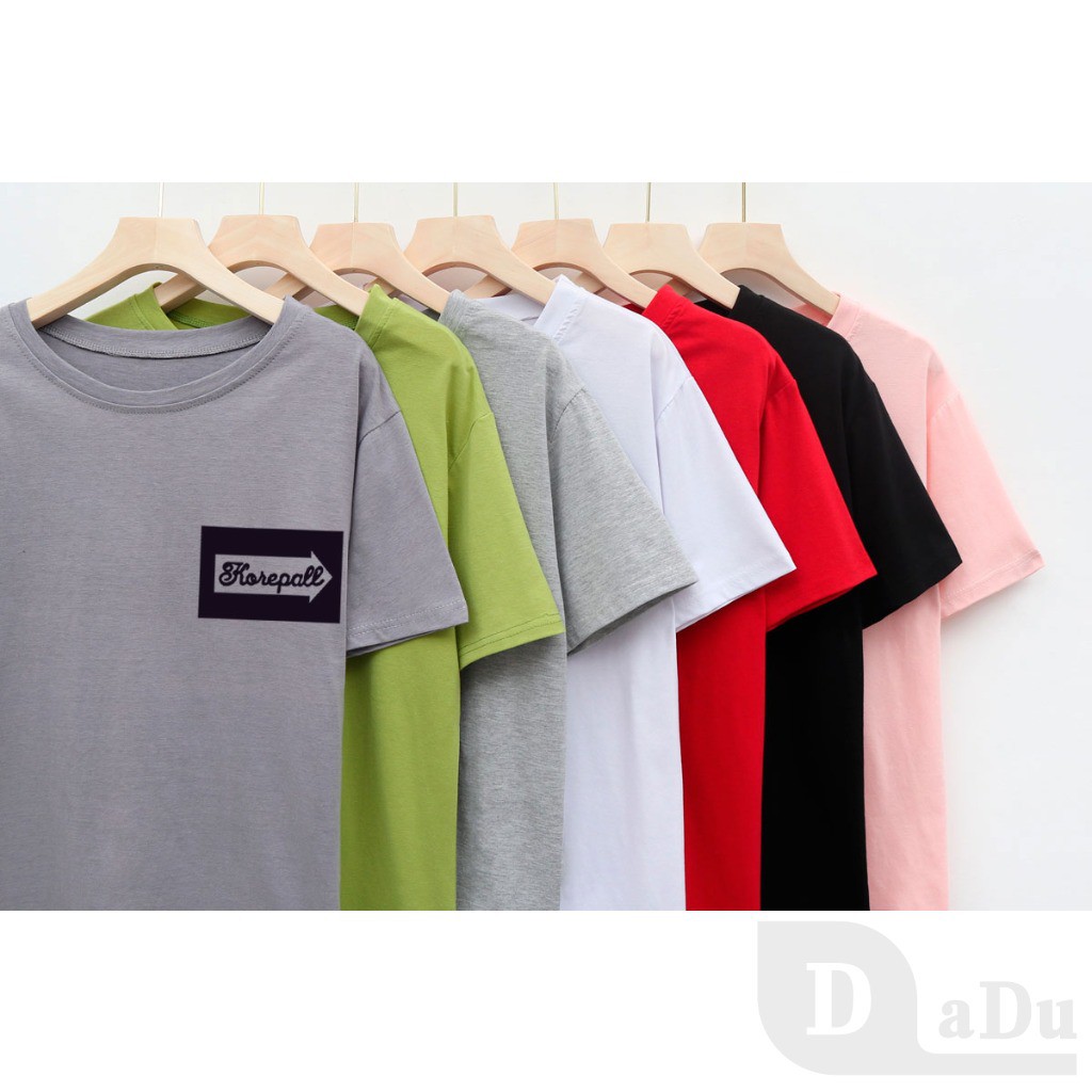 Áo Thun Tay Ngắn Cổ Tròn Plus Size Phong Cách Hàn Quốc Thời Trang Mùa Hè Cho Nữ 8 Màu Lựa Chọn