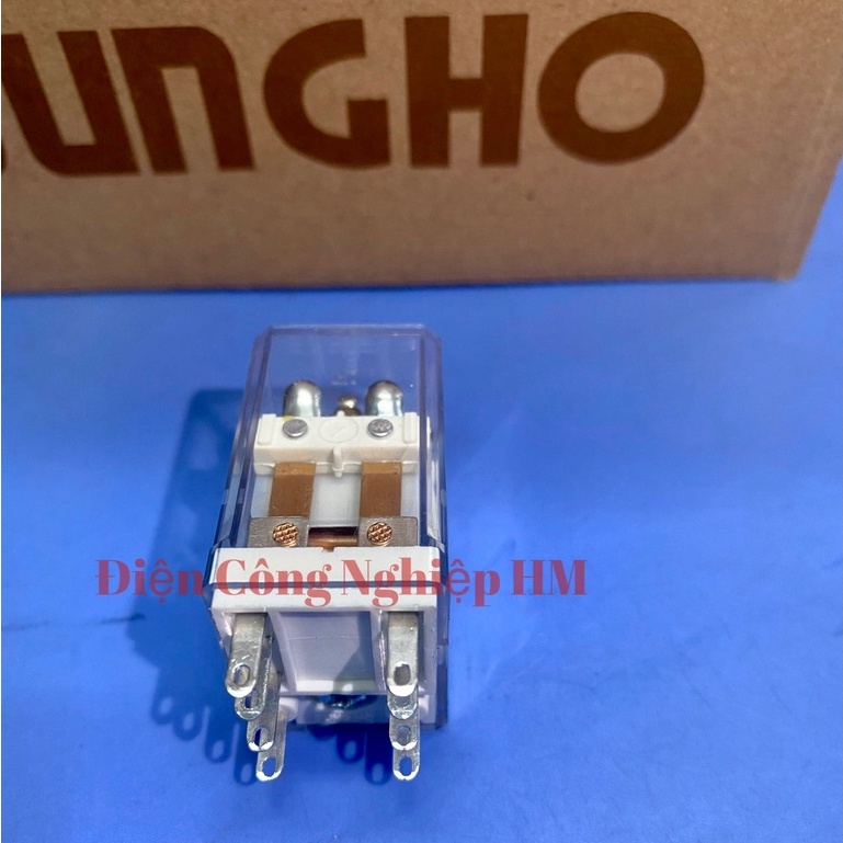 Relay Rơ le trung gian SUNGHO MY-2SN Chính Hãng, 8 chân dẹt nhỏ, có đèn