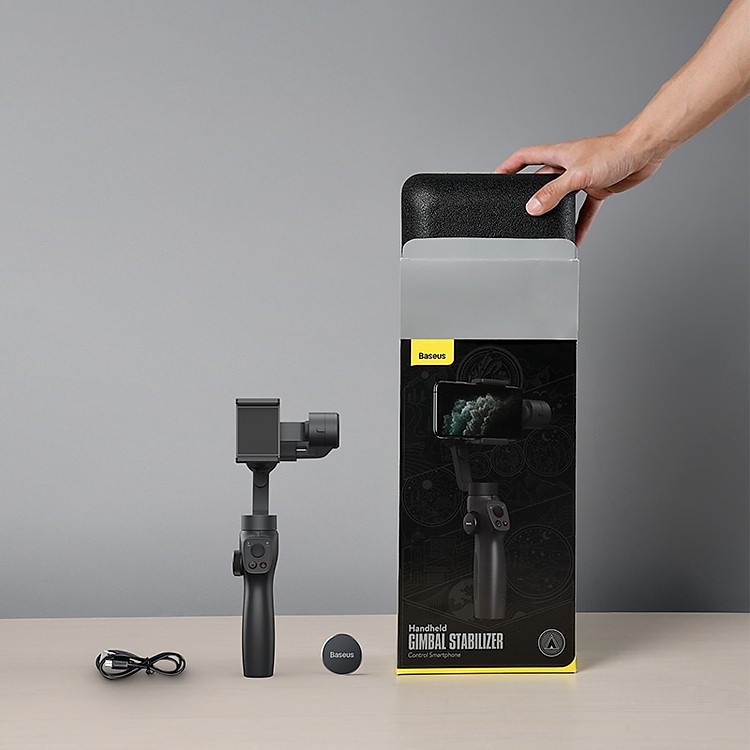 Tay cầm chống rung đa năng cho điện thoại Baseus Gimbal Stabilizer