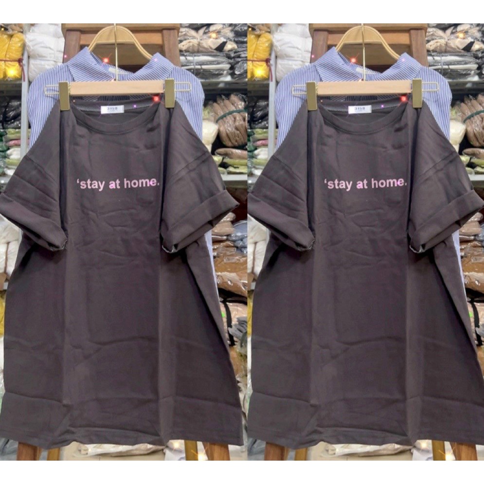 [Hình Thật 100%] Áo Thun 3158 Unisex Tay Lỡ Form Rộng In Chữ Chất Cotton Xịn Chuẩn Form