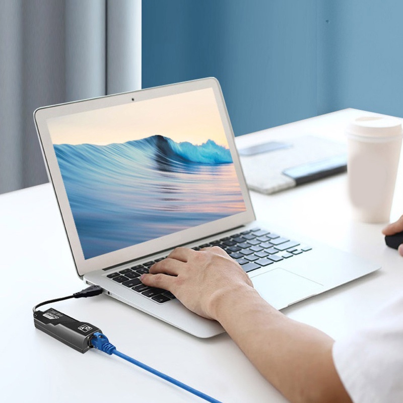 Thẻ Mạng Máy Tính Alli 10 100 1000Mbps USB 3 0 Sang RJ45