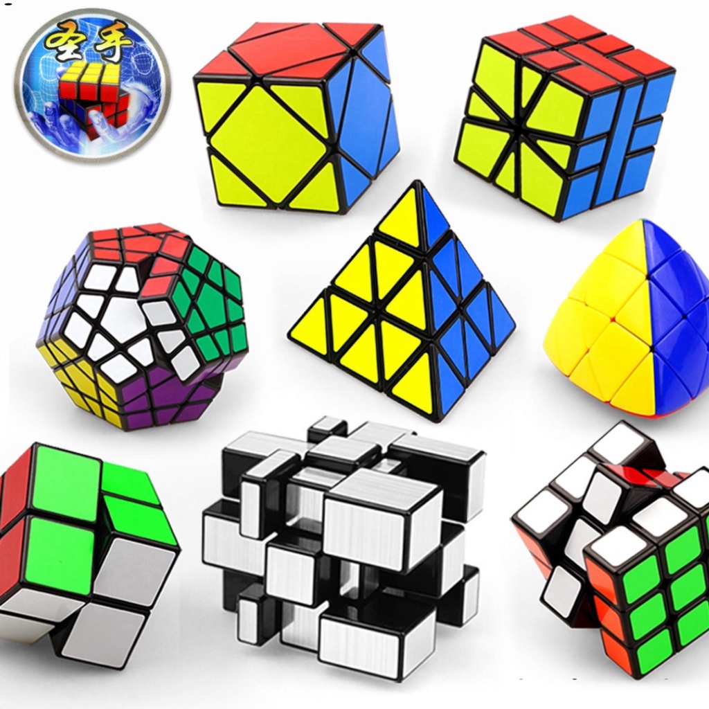 (hàng về) Rubik 2x2, 3x3, 4x4, 5x5, Megaminx, Pyraminx Bản Cao Cấp