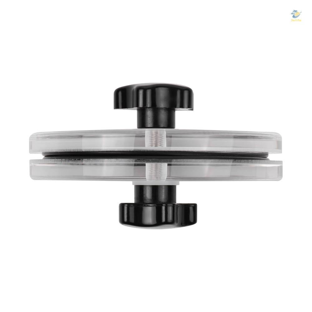 Bộ Dụng Cụ Vệ Sinh Đĩa Than Vinyl Bằng Acrylic Chống Thấm Nước Eelfevn6 Kèm Túi Đựng Và Khăn Lau