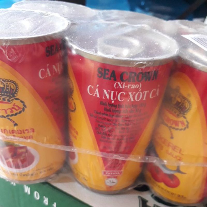cá hộp cá nục sốt cà Thái Lan .10 hop