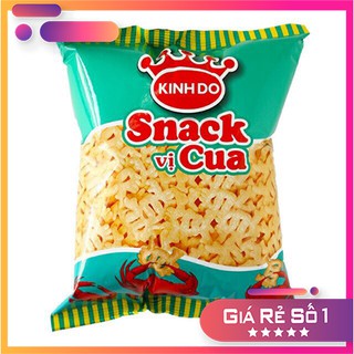 Bim Bim Cua Xanh - Snack Cua Kinh Đô - Bim bim Kinh Đô vị cua