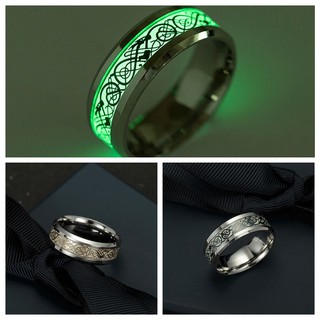 Nhẫn mặt đá phát sáng MÃ SP BY4393