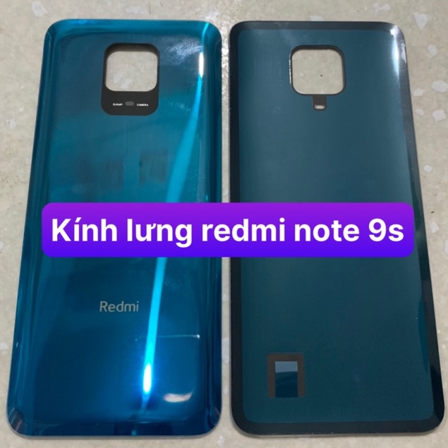 kính lưng xiaomi redmi note 9s