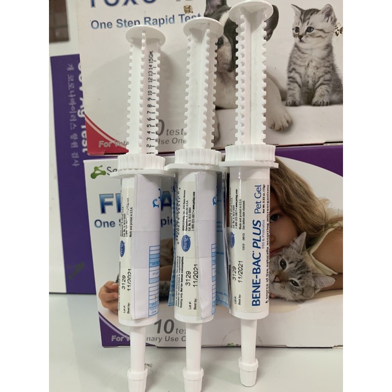 MEN TIÊU HÓA BENE-BAC PLUS PET GEL CHO CHÓ MÈO
