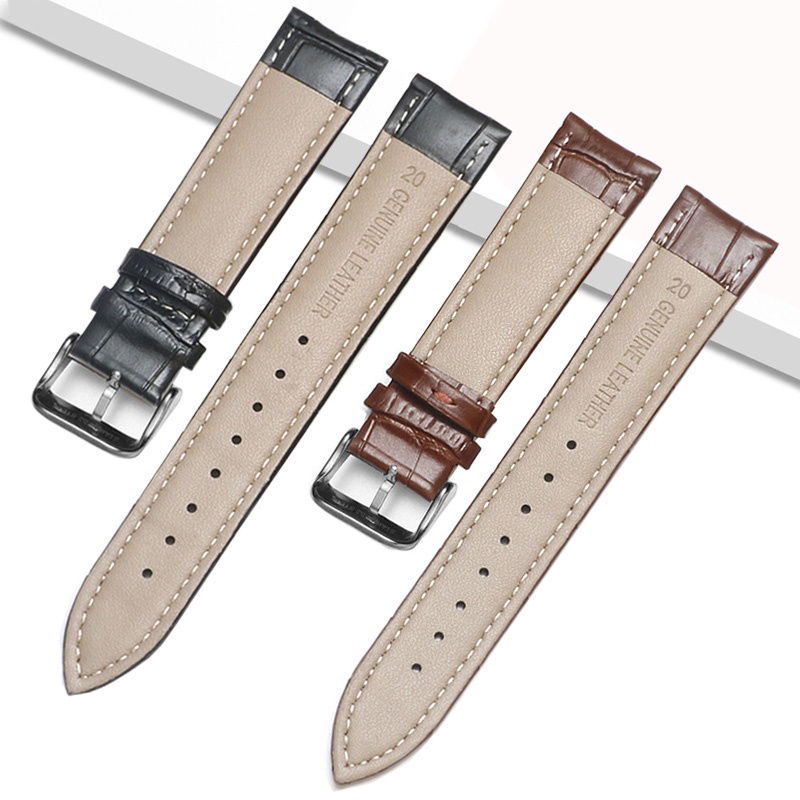 Coi chừng. Dây Đồng Hồ Đeo Tay Thời Trang Bằng Da Bò Mềm Dành Cho Armani AR6007 / 1981 / 1923 / 2500 / 2433 / 2447 22m