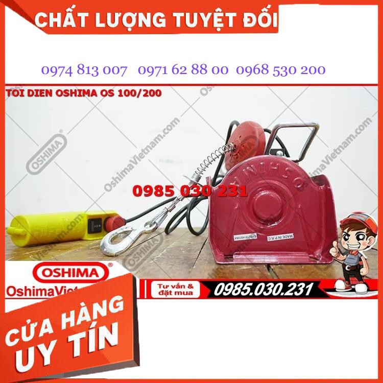 Palang điện Oshima Os 100/200 Siêu giảm giá l Bảo hành 1 năm