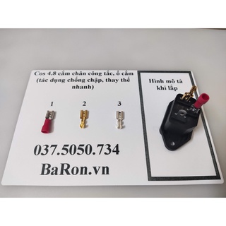 Ổ cắm 3 chân thay cho nồi cơm, ấm nước