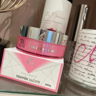 Body truyền trắng kén tằm hồng - collagen vanilla Mwhite