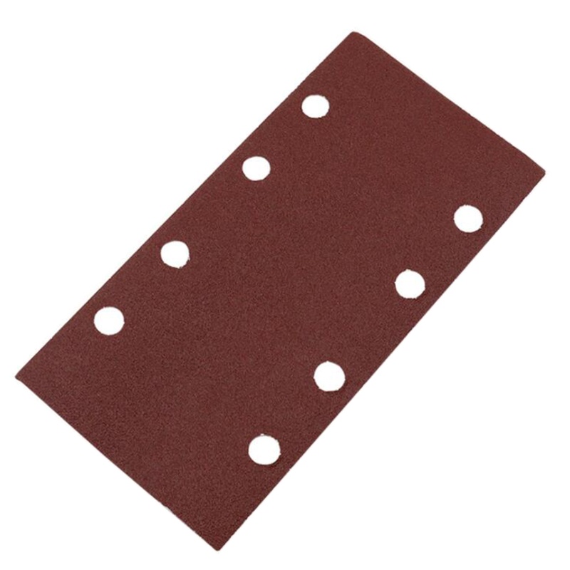 Móc Giấy Nhám Hình Chữ Nhật 40 / 60 / 80 / 100 / 120 / 180 / 240 Grits Chuyên Dụng