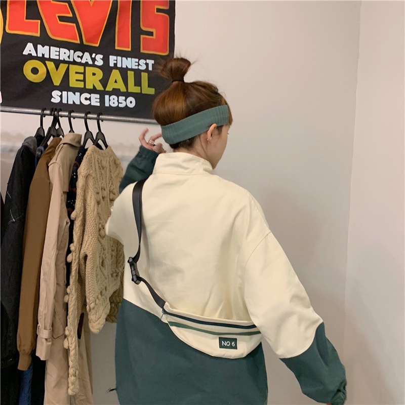 【ZHELIHANGFEI】Áo Thun POLO Tay Dài Dáng Rộng Bằng Cotton Nguyên Chất Phong Cách Preppy