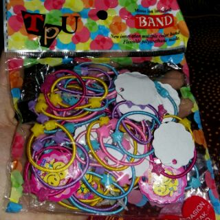Sét 50 chun buộc tóc cho bé