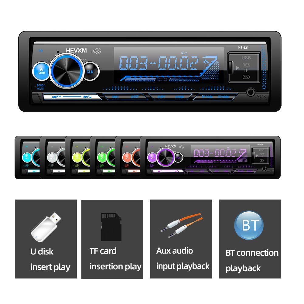 Máy Nghe Nhạc MP3 FM / USB / AUX Rảnh Tay Tích Hợp Bảng Điều Khiển Dành Cho Ô Tô