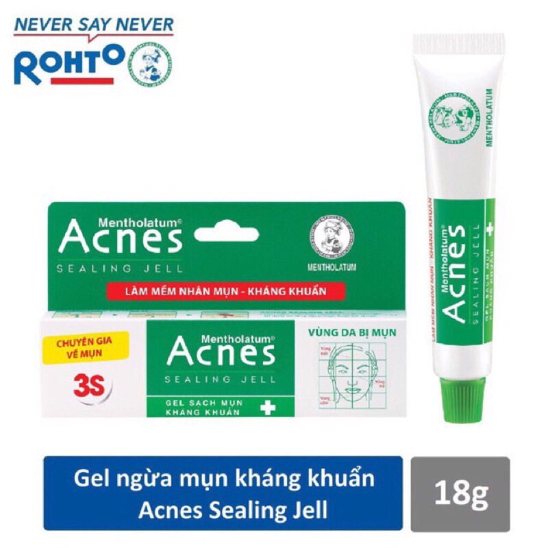 gel ngừa mụn Acnes sealing gel 18g