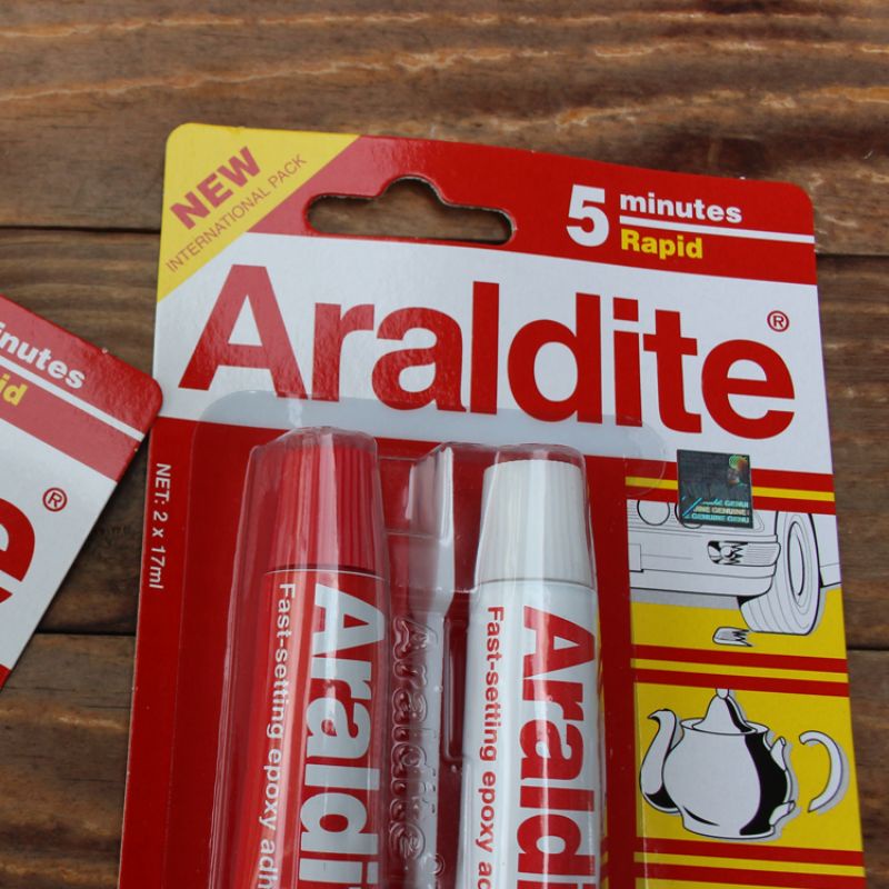 Keo AB alradite chống nước cho đồng hồ, dán kính đồng hồ chính hãng có tem chống hàng giả
