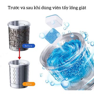 Vệ Sinh Lồng Giặt, Tẩy Sạch Vi Khuẩn, Cáu Bẩn Tại Nhà limo.h