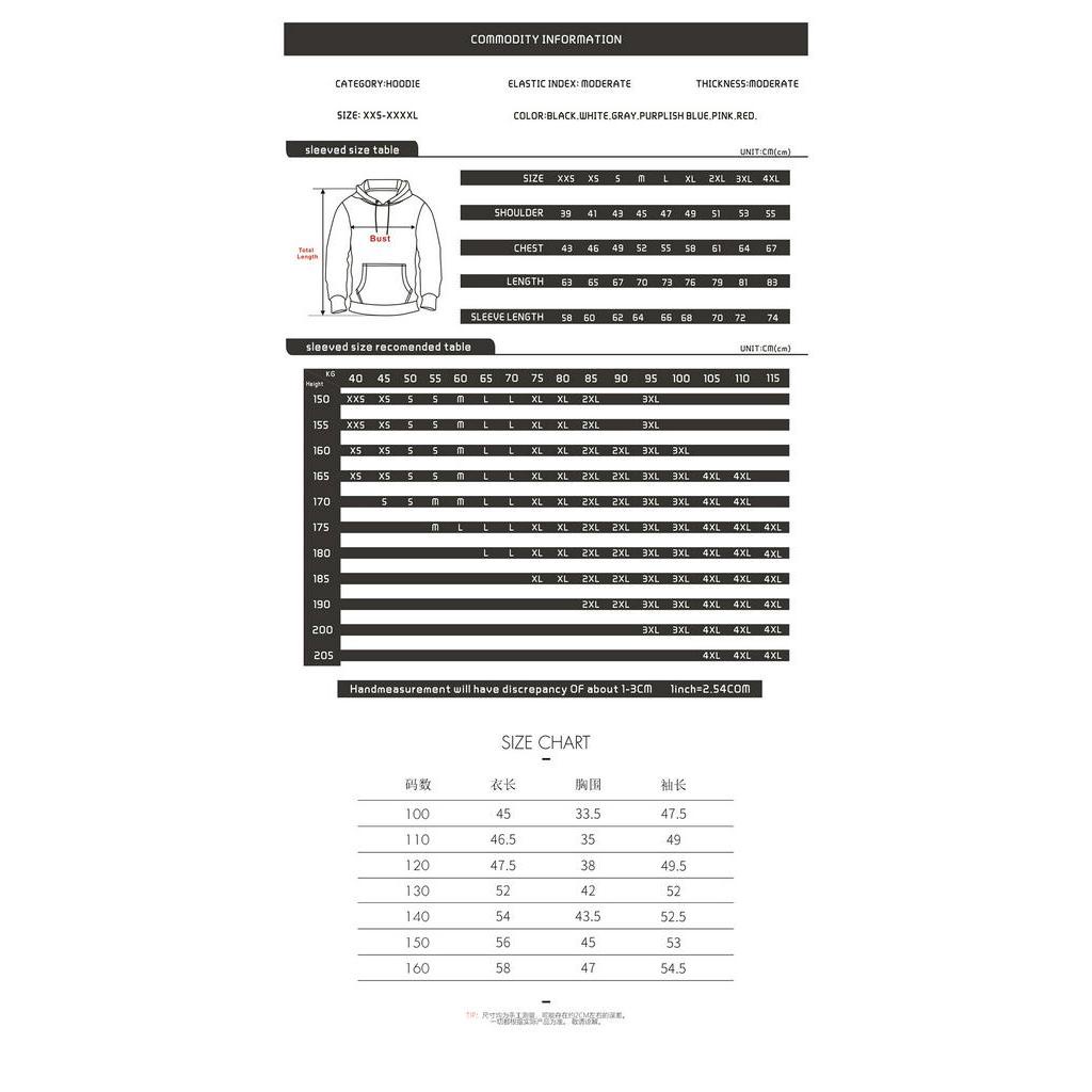 Anime Cartoon 3D printed Hoodies Pullover