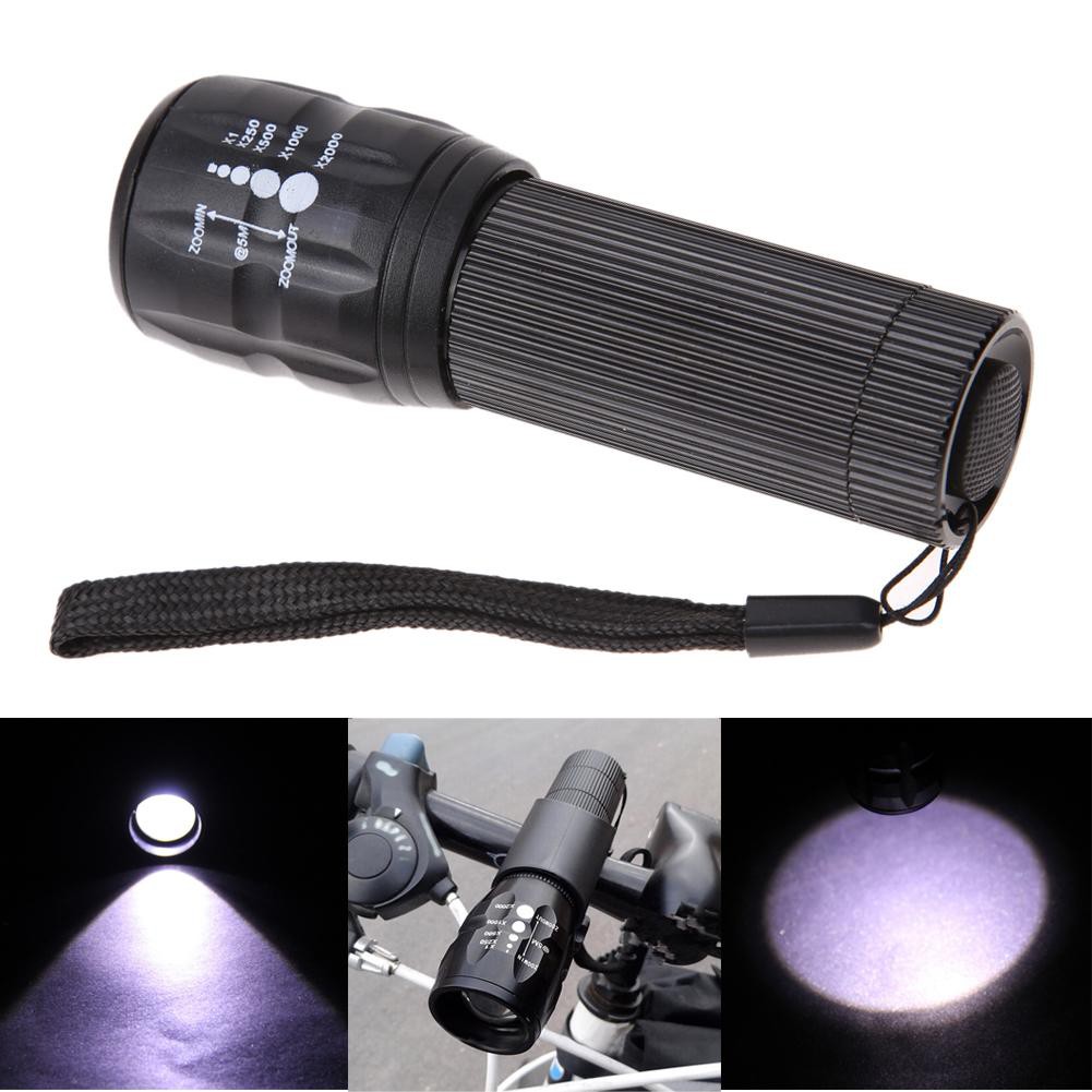 Đèn pha trước xe đạp chống nước 2000 Lumens CREE Q5 + giá đỡ