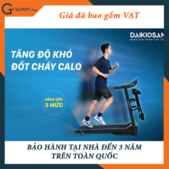 Máy chạy bộ đa năng chính hãng Daikiosan DVCB-00002