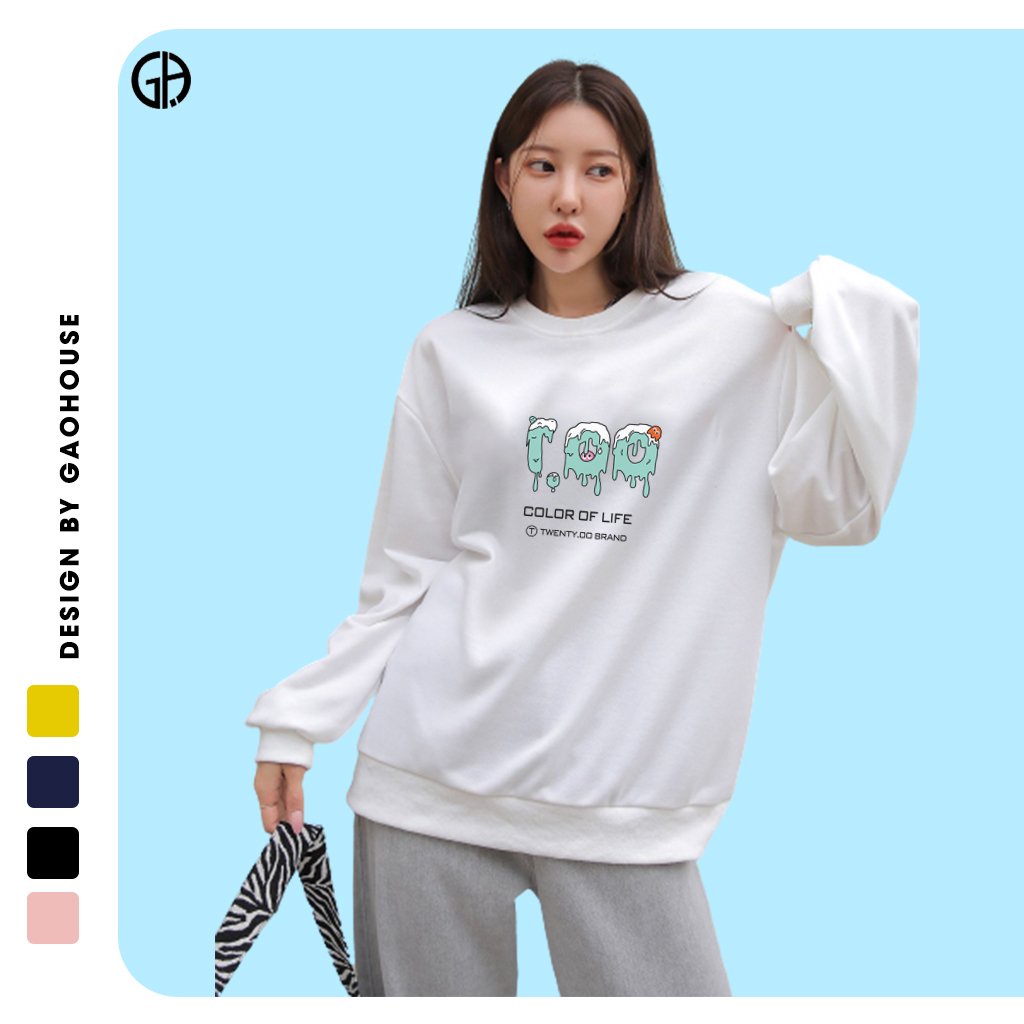 [Mã MABR30FA giảm 10% tối đa 30k đơn 99k] Áo Sweater/Hoodie Unisex Gạo House ROO - N72