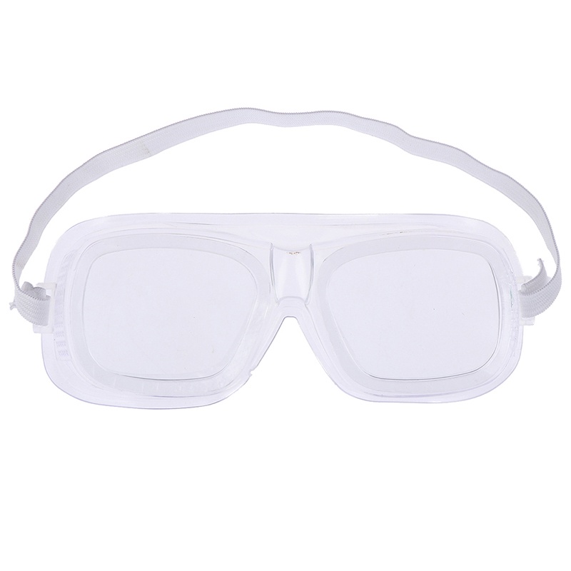 [newwellknown 0610] Clear vented safety goggles eye protection protective lab anti impact glasses