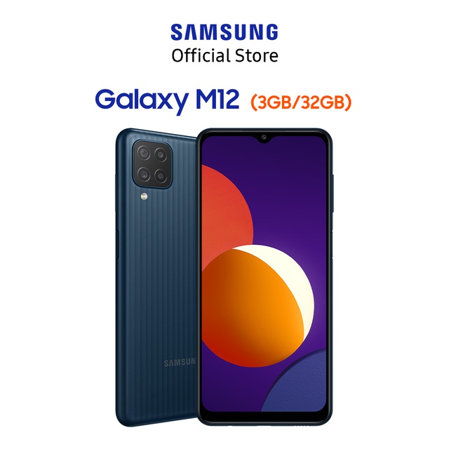 Điện Thoại Samsung Galaxy M12 (3GB/32GB) - Hãng Phân Phối Chính Thức