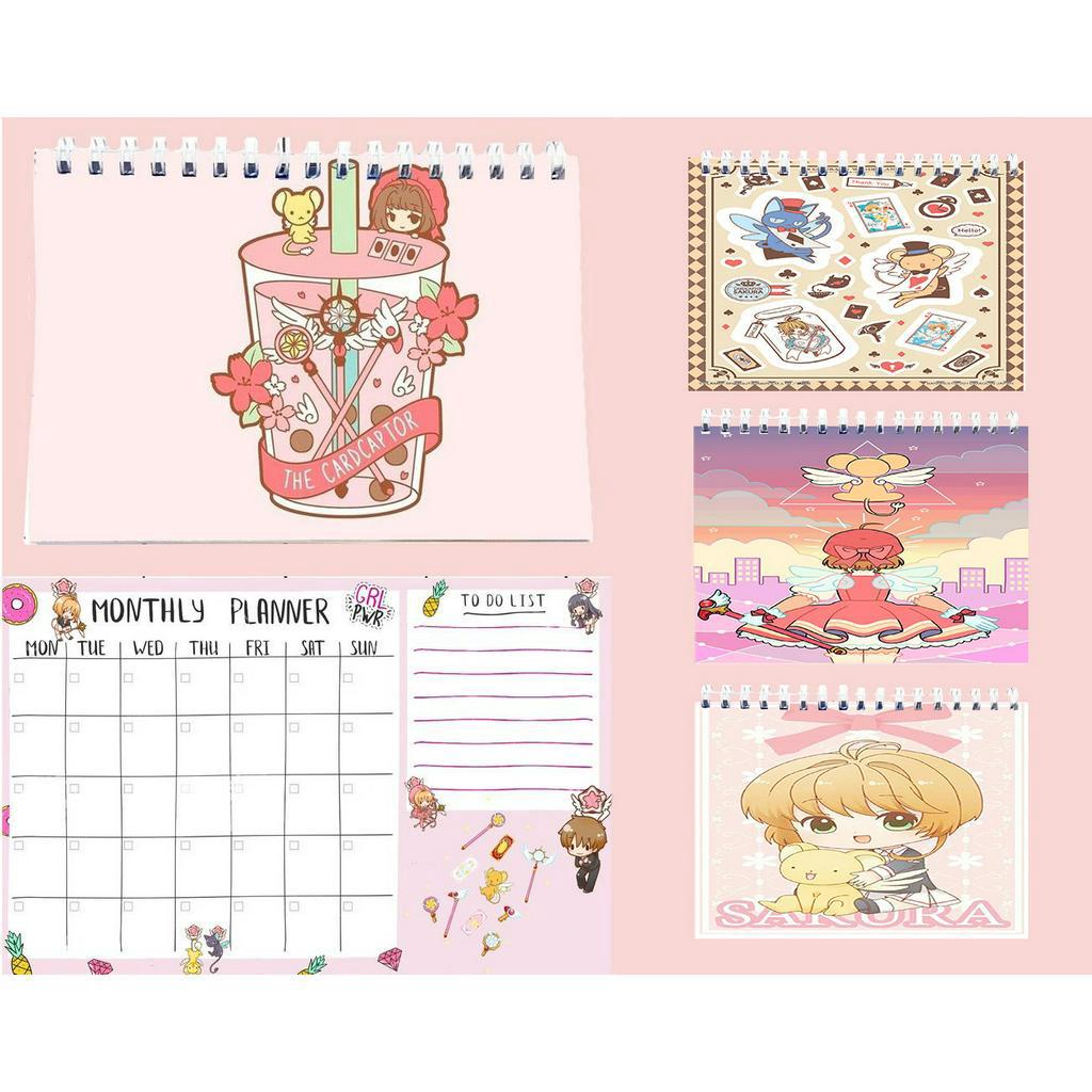 Sổ kế hoạch tháng kero CCS MPI31 Monthly Planner 12 trang