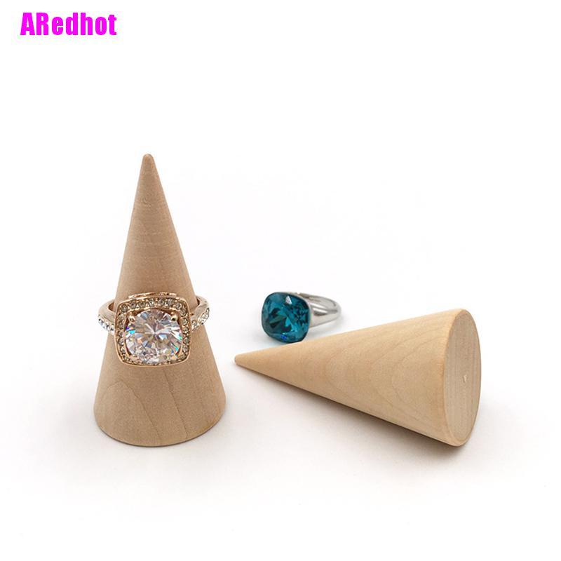 Bộ 5 Giá Trưng Bày Nhẫn Bằng Gỗ Thiết Kế Sáng Tạo