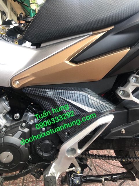 Ốp hông Winner X  sơn carbon - cánh gà win x carbon - đồ chơi xe win x