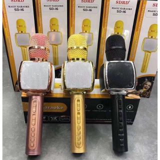 Micro Hát Karaoke kiêm loa Bluetooth SD16