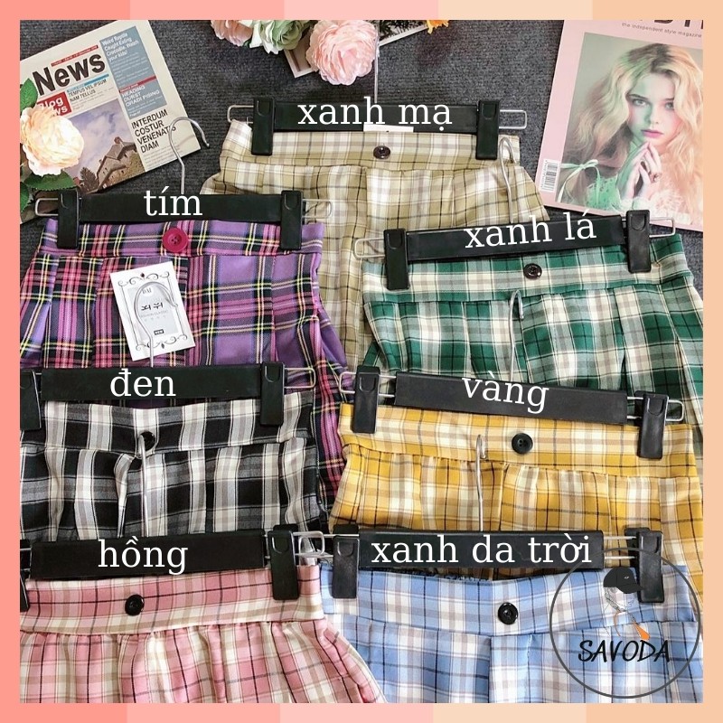 [GIÁ SỐC]Quần kẻ caro ống rộng ullzang kéo dài chân siêu hottt QK64 | BigBuy360 - bigbuy360.vn