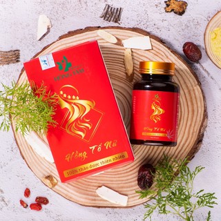 HỒNG TỐ NỮ (100gr) viên uống điều hòa nôi tiết tố nữ điều trị đau bụng kinh, vấn đề về kinh nguyệt, rong kinh, chậm con