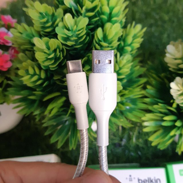 Cáp Sạc Nhanh BELKIN USB - Type C Chính Hãng, Dài 1.5m, Bảo Hành 12 Tháng, Độ Bền Cao, Ổn Định Dòng Điện