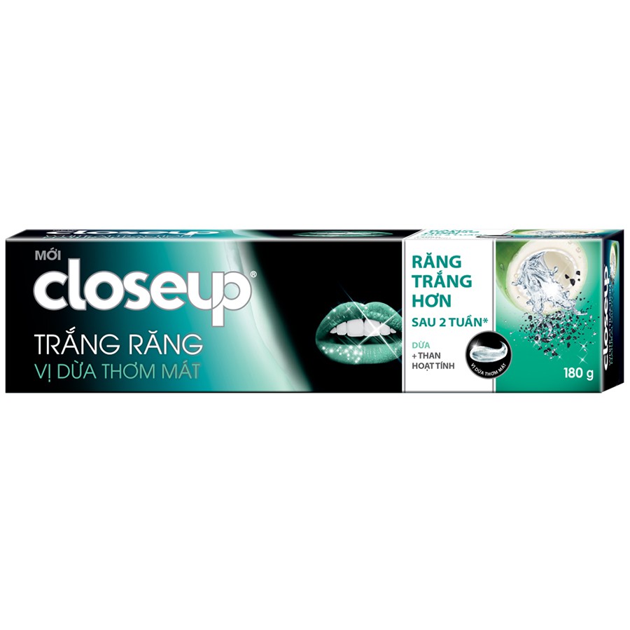 Kem đánh răng Closeup Vị Dừa 180g