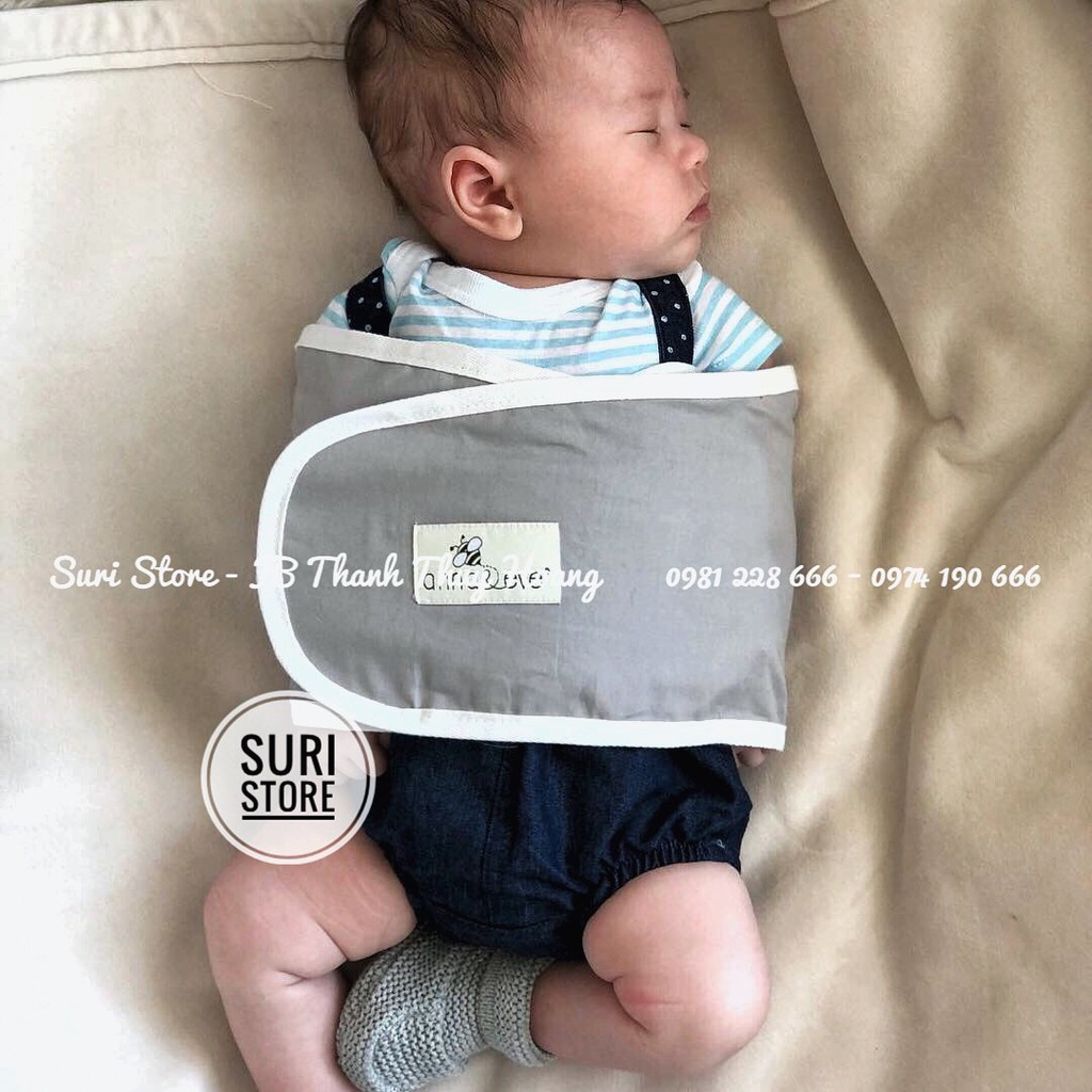 Khăn quấn Swaddle Anna &amp; Eve sơ sinh (ngực 41-52cm)