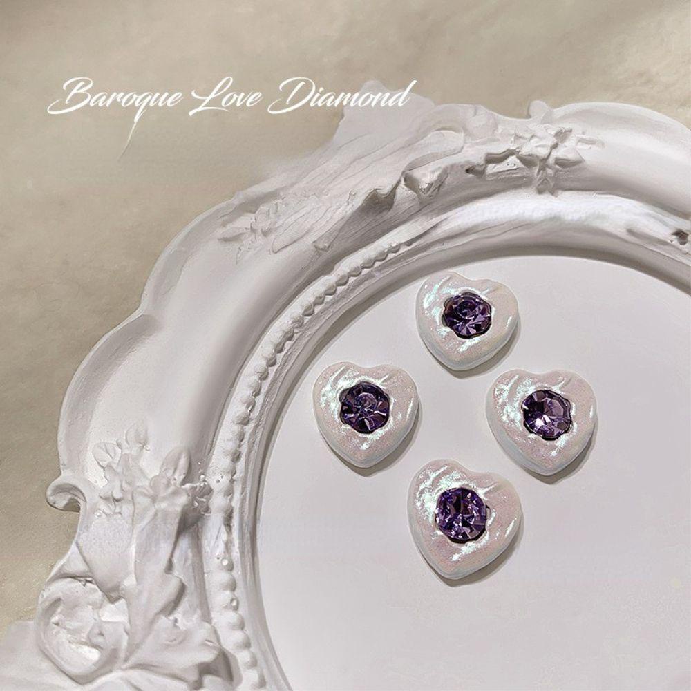 Vật Liệu Tự Trang Trí Móng Tay Phong Cách Vintage Cho Nữ|Phụ Kiện Trang Trí Móng Tay 3D Xinh Xắn