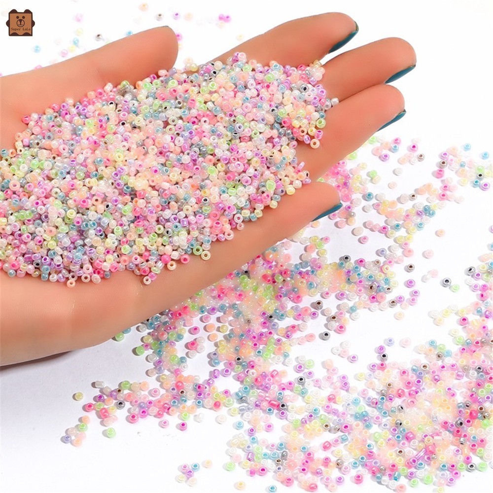 Túi Hạt Thủy Tinh 15g Dùng Làm Trang Sức Thủ Công