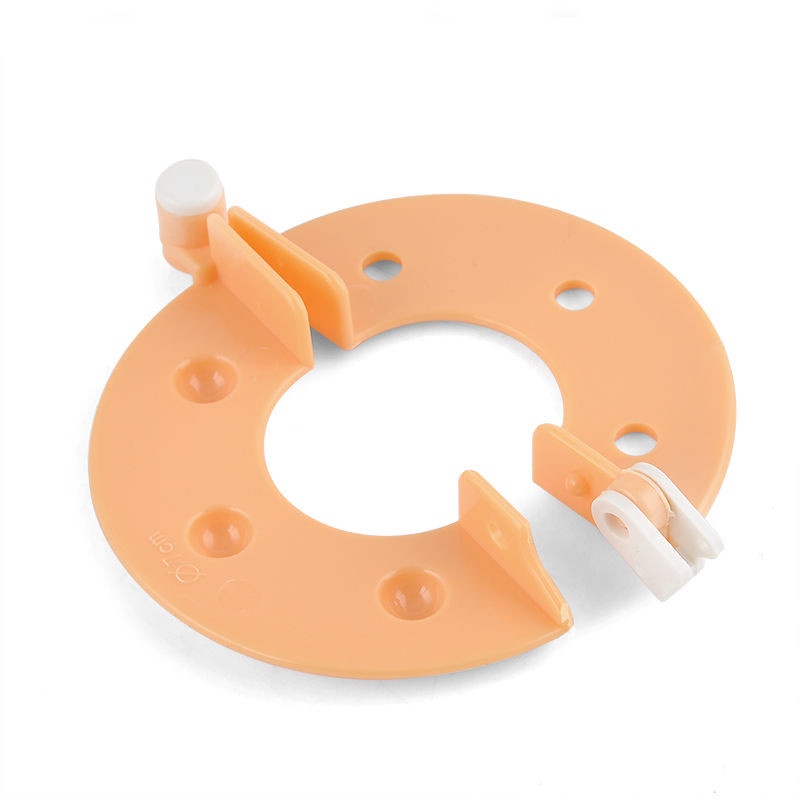 Set 8 Bộ Dụng Cụ Làm Quả Cầu Lông Xù 4 Kích Cỡ Diy Dành Cho Bé