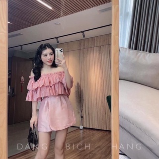 ÁO TRỄ VAI TẦNG 3 MÀU