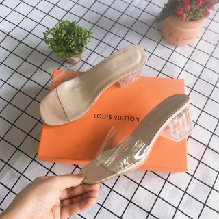 Guốc quai trong gót vuông 5 phân